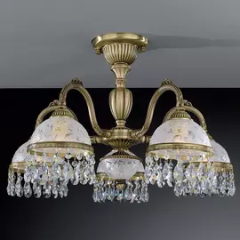 Люстра Reccagni Angelo pl.6220/5 классика потолочная