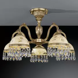 Люстра Reccagni Angelo pl.6326/5 классика потолочная