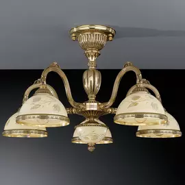 Люстра Reccagni Angelo pl.6328/5 классика потолочная