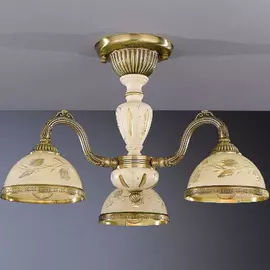 Люстра Reccagni Angelo pl.6828/3 классика потолочная
