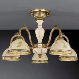 Люстра Reccagni Angelo pl.6928/5 классика потолочная