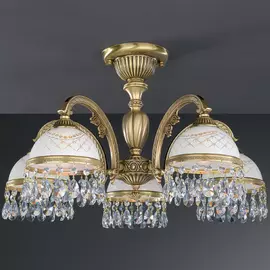 Люстра Reccagni Angelo pl.7020/5 классика потолочная
