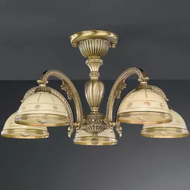 Люстра Reccagni Angelo pl.7024/5 классика потолочная
