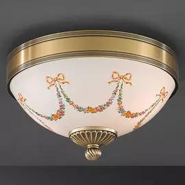 Люстра Reccagni Angelo pl.8010/2 классика потолочная