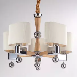 Люстра с элементами дерева на цепи Lucia tucci NATURA 096.5