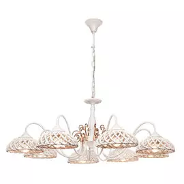 Люстра Silver Light 720.51.8 белая патина