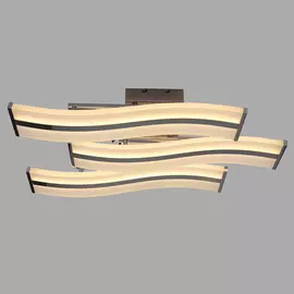 Люстра светодиодная потолочная Elvan LU00153-6-CHR-4000K