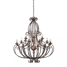 Люстра Vitaluce V1819-7/12+6. 18хE14 макс. 60вт