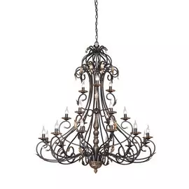 Люстра Vitaluce V1820-1/12+6+3. 21хE14 макс. 60вт