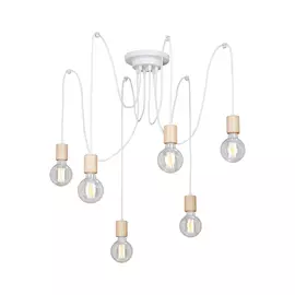 Люстра Vitaluce v4547-1/6pl, 6хе27 макс. 40вт, 6хe27 led макс. 15вт