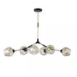 Люстра VL VL39282.6 MBK+DAI GOLD