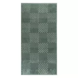 Махровое полотенце Cleanelly Campo verde зеленое 50х100 см