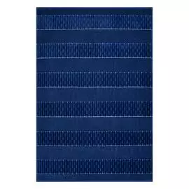 Махровое полотенце Cleanelly Esteta синее 100х150 см