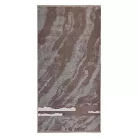 Махровое полотенце Cleanelly Lattina молочное 50х100 см