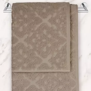 Махровое полотенце Sofi De Marko Barbara бежевое 50х90 см