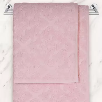 Махровое полотенце Sofi De Marko Barbara розовое 50х90 см
