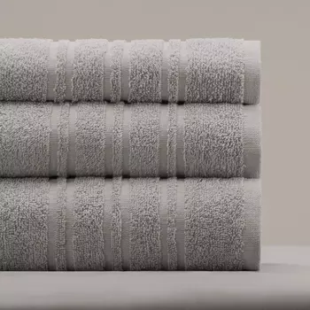 Махровое полотенце Sofi De Marko Monica серое 70х140 см