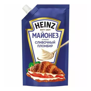 Майонез Heinz сливочный пломбир дой-пак 300 г