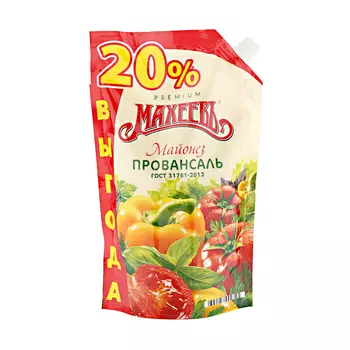Майонез Махеевъ Провансаль 50,5% 800 мл