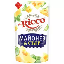 Майонез Mr.Ricco Майонез&amp;Сыр 50% 375 г