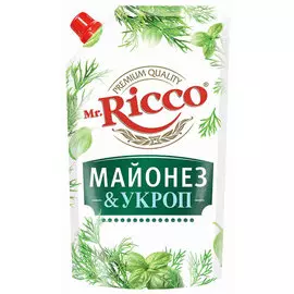 Майонез Mr.Ricco Майонез&amp;Укроп 50% 375 г