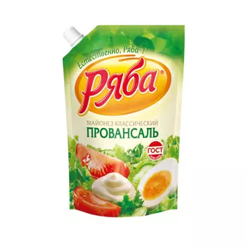Майонез Ряба Провансаль 50,5% 630 г