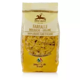 Макаронные изделия Alce Nero "Farfalle" из семолины (дурум) 500 г