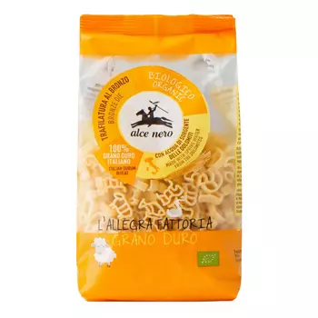 Макаронные изделия Alce Nero Зверята 250 г