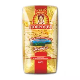 Макаронные изделия Добродея Перья гладкие 400 г
