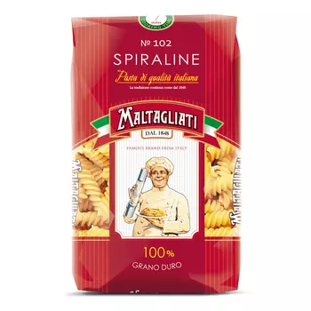 Макаронные изделия Maltagliati Spiraline Лигурийская №102 450 г