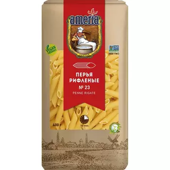 Макароны Ameria Penne Rigate №23 400г