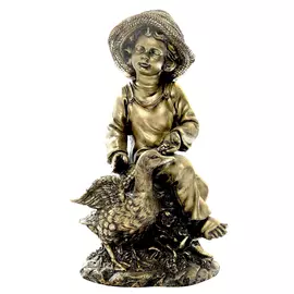 Мальчик с гусем с крылышками Тпк полиформ