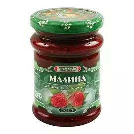 Малина Экопродукт дробленая с сахаром 320 г