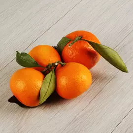 Мандарин с листочками