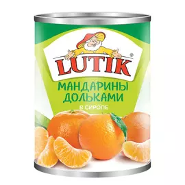 Мандарины дольками Lutik в сиропе 314 мл