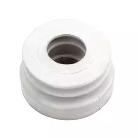 Манжета Симтек d32х50 трехлепестковая белая