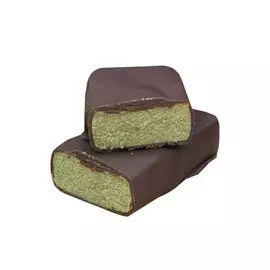 Марципан Привереда с зеленым матча в шоколаде, 100 г