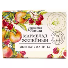Мармелад желейный Philosophia de Natura Яблоко, малина 200 г