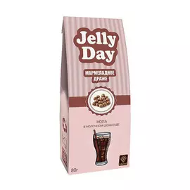 Мармеладные шарики Jelly Day со вкусом Колы в молочном шоколаде 80 г