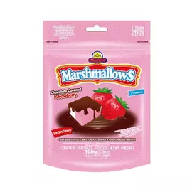 Маршмеллоу Guandy клубничный в глазури 100 г