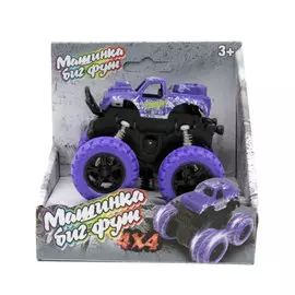 Машина Funky Toys инерционная фиолетовая 4x4 см