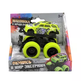 Машина Funky Toys с краш-эффектом зеленая