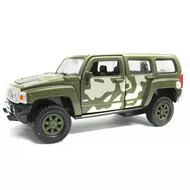 Машина военная Welly Hummer H3 1:34-439