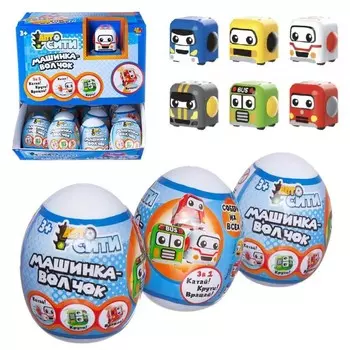Машинка ABtoys автосити в яйце 6 видов (C-00425) в ассортименте