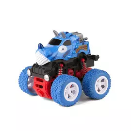 Машинка Инерционная Pit Stop Трак Динозавр Синий 10 см