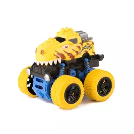 Машинка Инерционная Pit Stop Трак Динозавр Желтый 10 см
