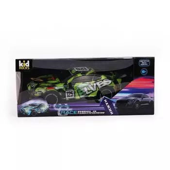 Машинка Kid Rocks Р/У 1:18 Гоночная Зеленая (RC1871B)