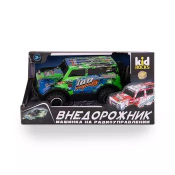 Машинка Kid Rocks Р/У 1:24 Внедорожник зеленый (RC1874)