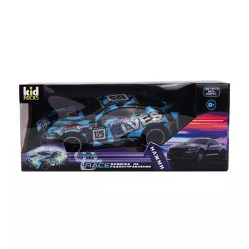 Машинка Kid Rocks Р/У гоночная машина синяя (RC1871A)