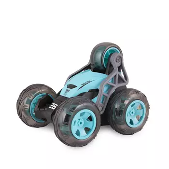 Машинка трюковая Pitstop на радиоуправлении голубой 20 см